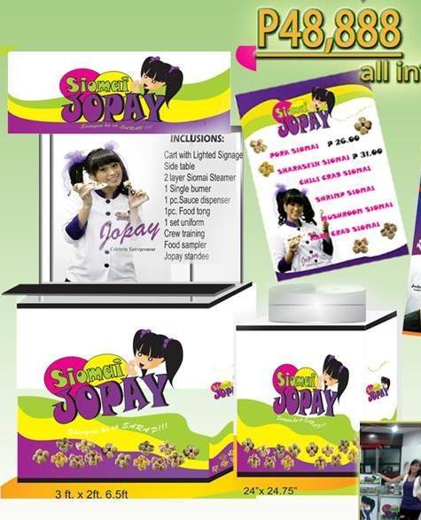 Affordable and Highly Presentable Jopay Siomai foodcart.