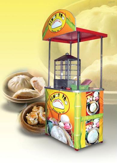 Affordable and Highly Presentable Pinoy Pao foodcart.