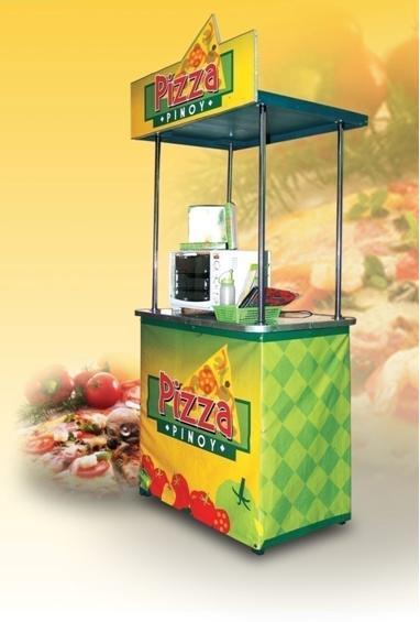 Affordable and Highly Presentable Pizza Pinoy foodcart.