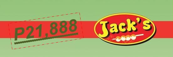 Affordable and Highly Presentable Jack's foodcart package price for as low as P21,888.00